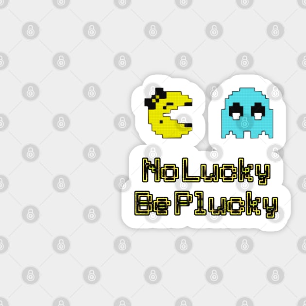 No lucky be plucky Sticker by Philippians413